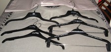 DESIGNER CLOTHING HANGERS - LOT OF SIX 6 HANGERS