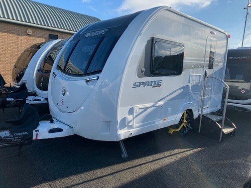 BRAND NEW! 2025 Sprite Exclusive Compact - Lightweight 2 berth - was £24,105