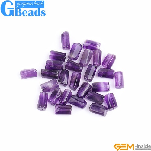 Natural Assorted Gemstone Faceted Tube Column Beads for Jewelry Making 8x12mm - Picture 86 of 192