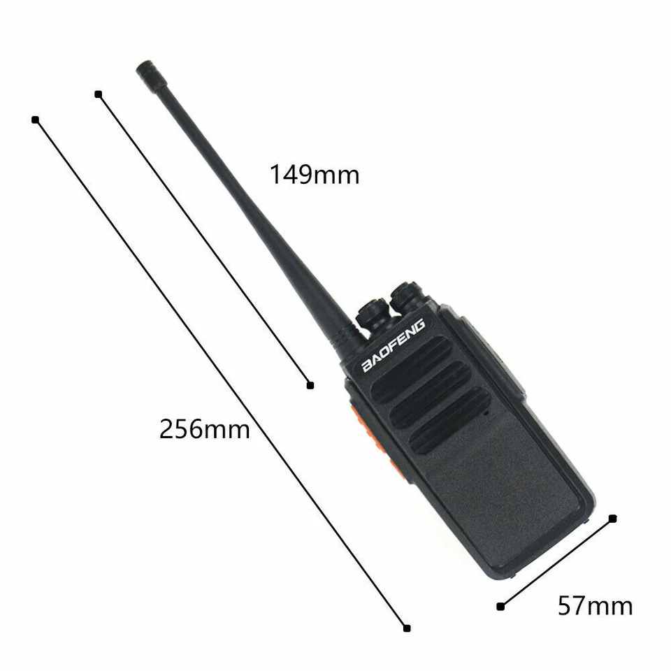 Baofeng BF-C5 Plus Walkie Talkie 5W UHF 400-470MHz Portable Ham Two Way Radio - Image 3 of 4