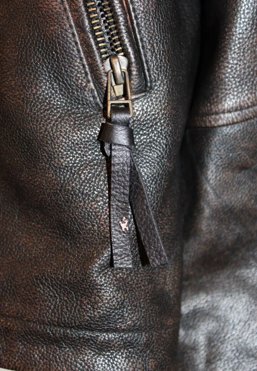 ZARA✨ザラ Ｌ 牛革　本革　ヴィンテージエフェクト　レザージャケット ZARA VINTAGE EFFECT LEATHER JACKET SIZE LARGE / X-LARGE | eBay