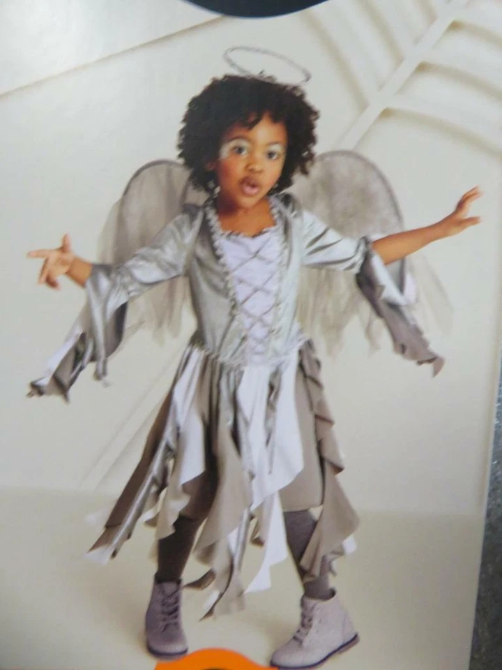 Hyde and Eek Boutique Kids' Fallen Angel Halloween Costume Dress Size Small 4-7 - Image 4 of 4