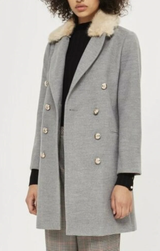 Petite grey cheap coat uk