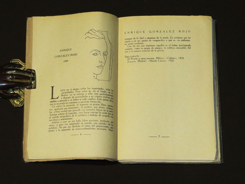 Anthology Mexican Poets Madrid 1928 Gabriel García Maroto Maples Arce Mexico - Picture 4 of 6