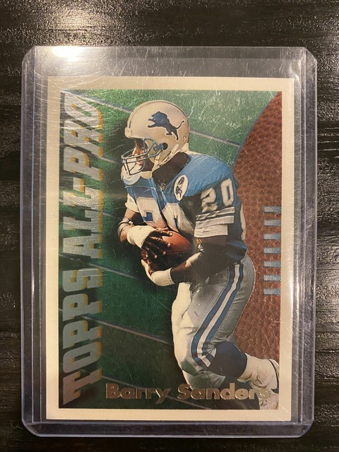1994 Barry Sanders Topps All Pro 10 EBay