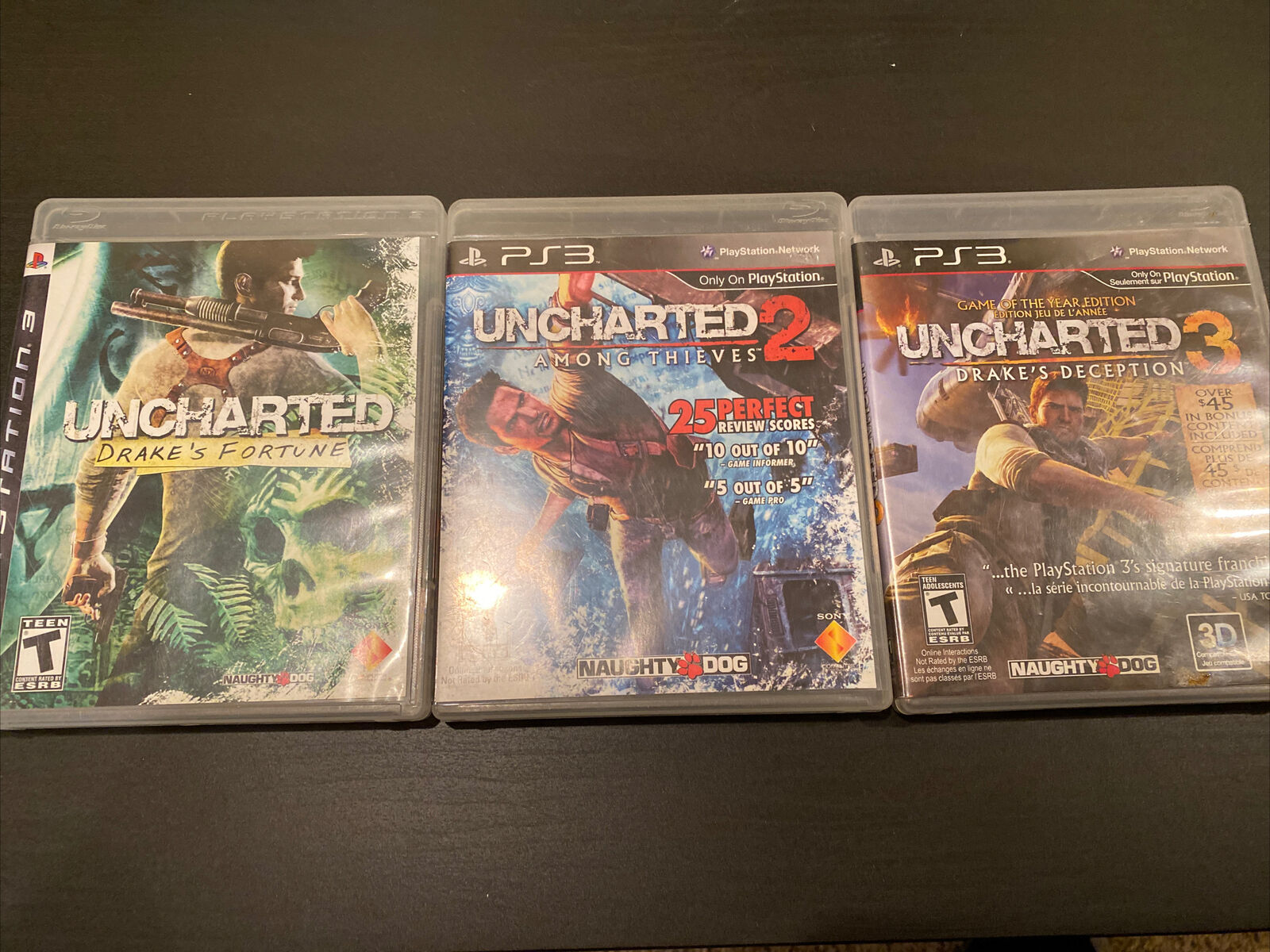 Uncharted PlayStation PS3 Games - Choose Your Game - Complete Collection