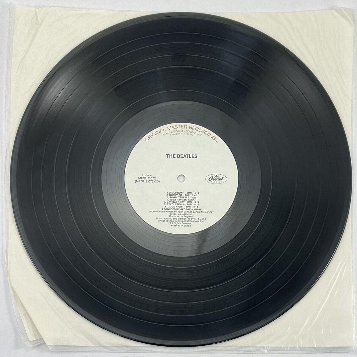 THE BEATLES (WHITE ALBUM) 2LP NM MoFi Original Master THE BEATLES (WHITE ALBUM) 2LP NM MoFi Original Master