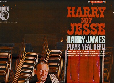 Harry James Harry Not Jesse: Harry James Plays Neal Hefti  12 '' Vinyl LP