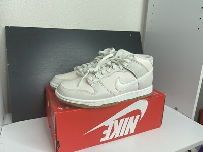 Size 9 - Nike Dunk Mid Light Orewood Brown Gum