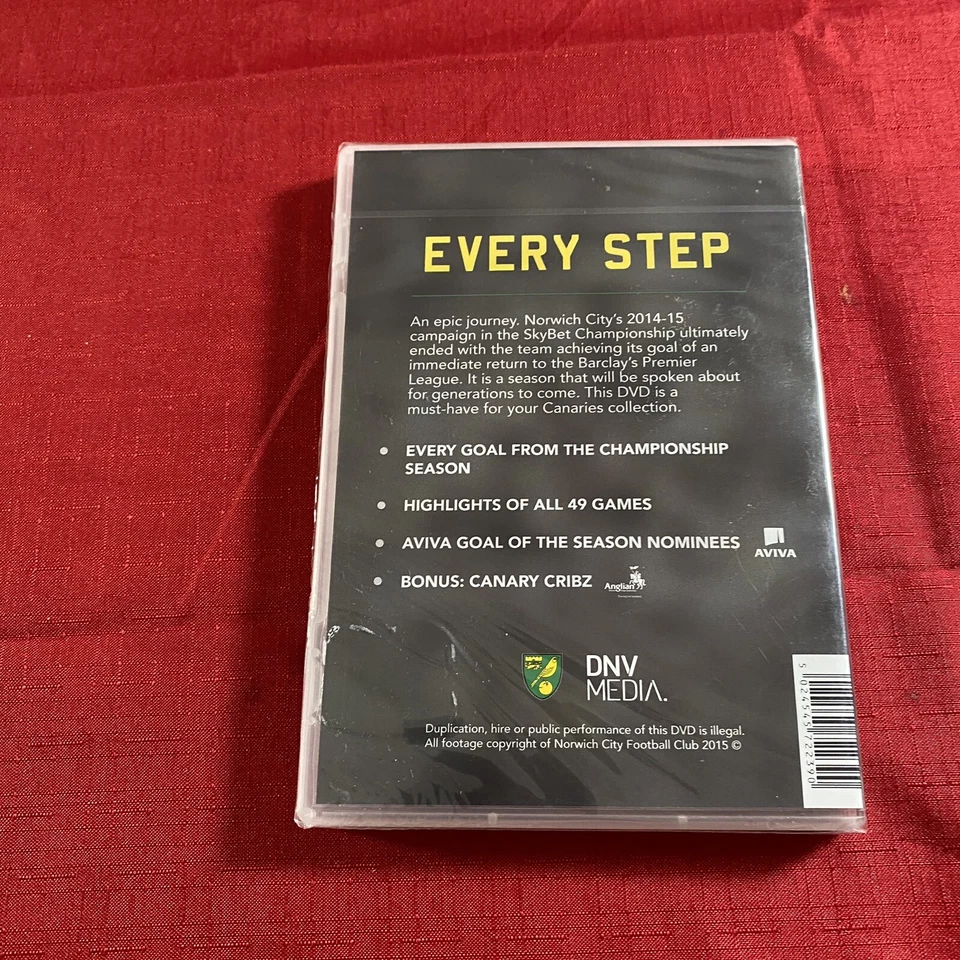 Norwich City FC Season Review 2014/2015 Straight Back Up DVD NCFC Canaries NEW - Image 2 of 2