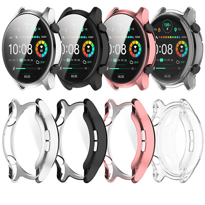 Watch Case TPU Soft Protective Cover Shell for HayLou RT3/Solar Plus Smartwatch
