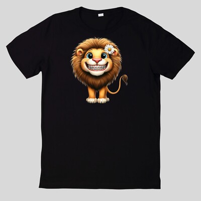 Funny Animals T-Shirt With Braces Cotton Fun Fun Sayings Funny Cartoon