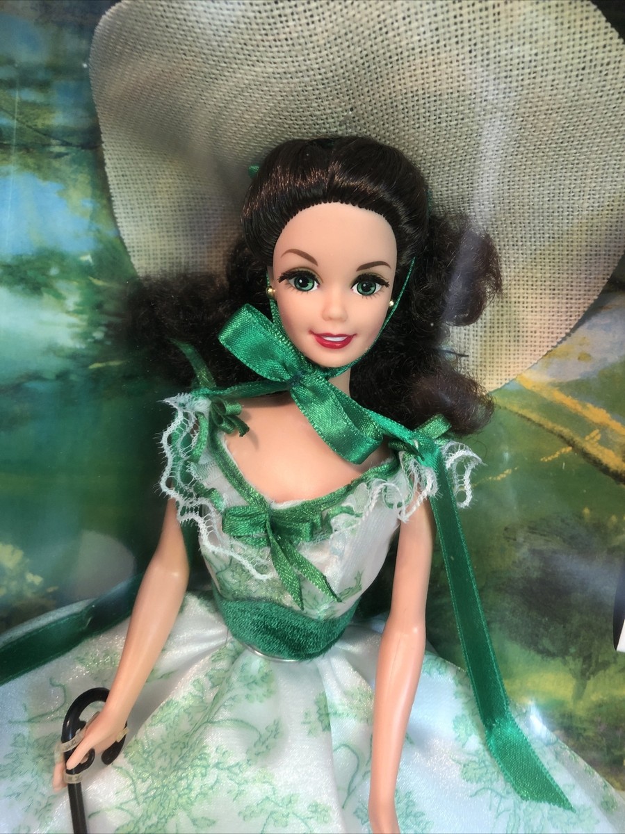 Barbie Doll as Scarlett O'Hara in BBQ Dress, 12997 1994 | eBay Barbie Doll as Scarlett O'Hara in BBQ Dress, 12997 1994 | eBay