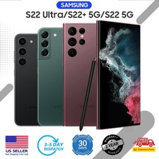 NEW Samsung Galaxy S22/S22+/S22 Ultra 5G 128/256/512GB ALL COLORS Full Unlocked