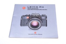   LEICA R, R4 CAMERA ORIGINAL PRODUCT GUIDE BROCHURE GERMAN 122
