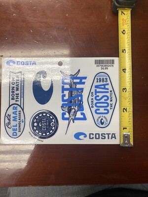Costa Del Mar Sticker pack