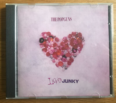 The Popguns CD Love Junky (1995) 3rd Stone Promotional Copy