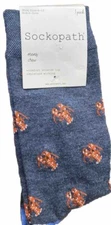 SOCKOPATH Maine Lobster NOVELTY SOCKS Fisherman Father’s Day Gift Summer Fun