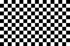 Checkered Flag Sticker Vinyl Decal Racing Flag 4"x6" Single Sticker