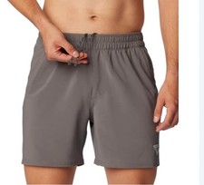 SHORTS Columbia Mens PFG Terminal Roamer Stretch, City Grey, X-Large 6  New