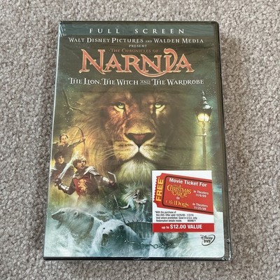 The Chronicles of Narnia: The Lion, Witch, Wardrobe (DVD, Full Screen) NEW