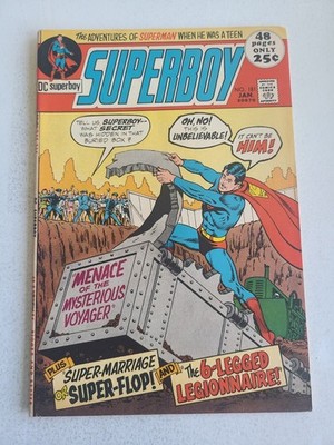Superboy 181 , DC 1971 Comic, High Res.  Scans, VF - 7.5