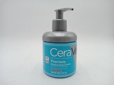CeraVe Psoriasis Moisturizing Cream 2% Salicylic Acid 8oz EXP 09/2028+