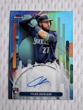 Tyler Locklear (RC) /150 *Sky Blue •Finest Autograph* 2025 Topps Finest #FA-TL