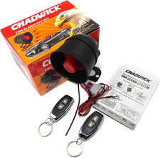 Car Horn Siren Alarm,Universal Car Alarm Security Protection System with 2 Remot