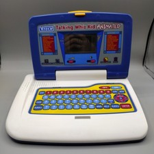 VTech Talking Whiz Kid Animated Learning Computer Laptop Tested Working