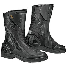 Sidi Gore-Tex Motorcycle Boots Aria Black Waterproof Touring Motorbike