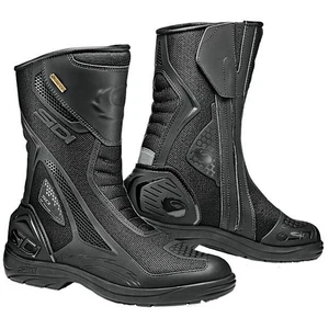 Sidi Gore-Tex Motorcycle Boots Aria Black Waterproof Touring Motorbike