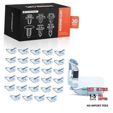 PCS Door Interior Trim Panel Retainer Clips - Compatible with Volkswagen 30