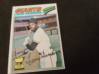 1977 Topps #397 Larry Herndon San Francisco Giants ASR Baseball Card NM-MT/MT