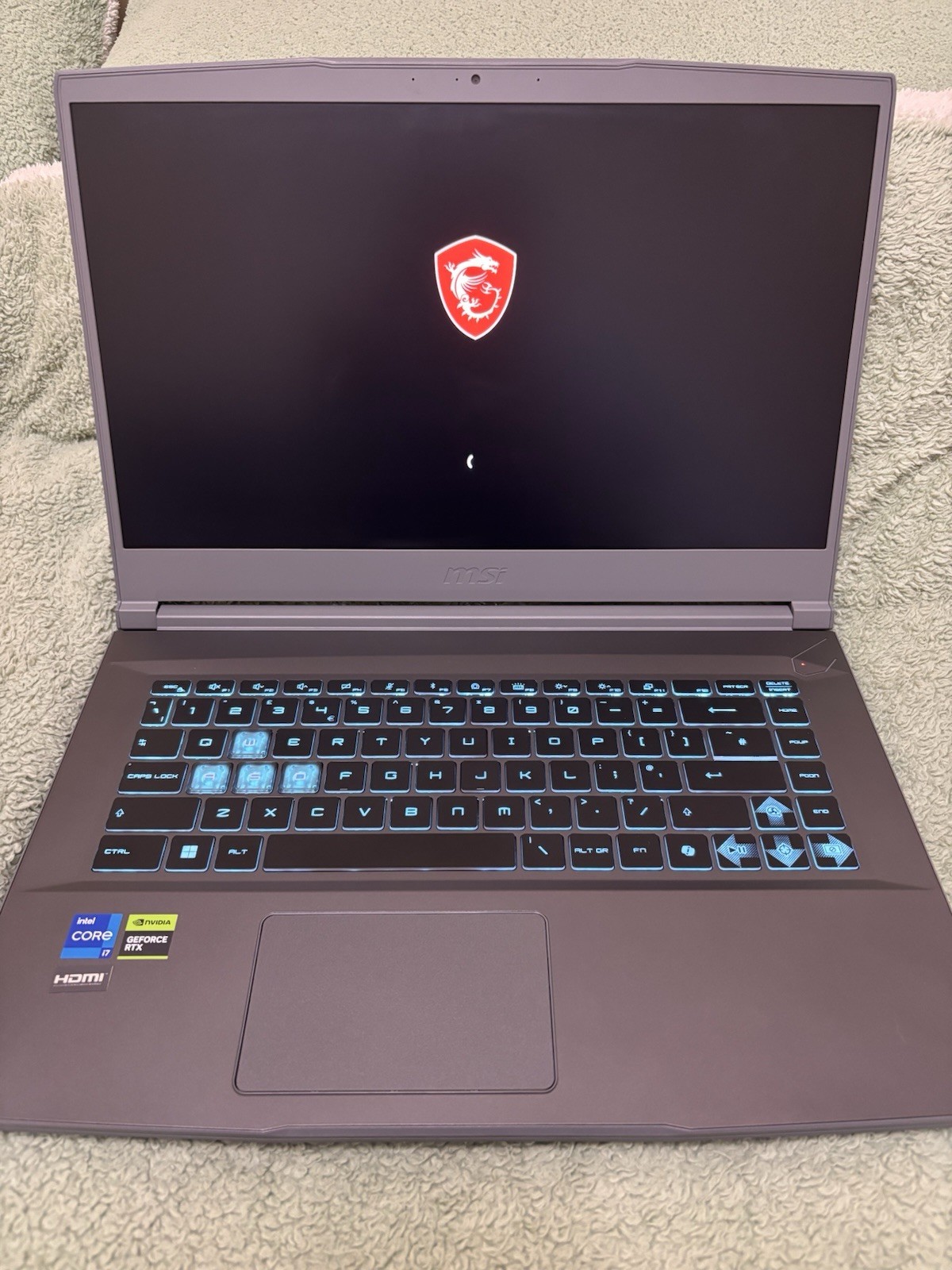 MSI Thin 15 Gaming Laptop Intel Core i7 RTX 4050