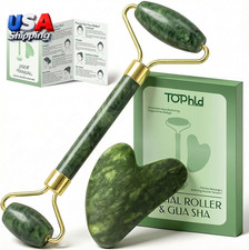Jade Roller Gua Sha Facial Tool Set Face Massager Xiuyan Beauty Care