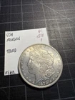USA Silver Morgan Dollar 1879 P Toned Unc