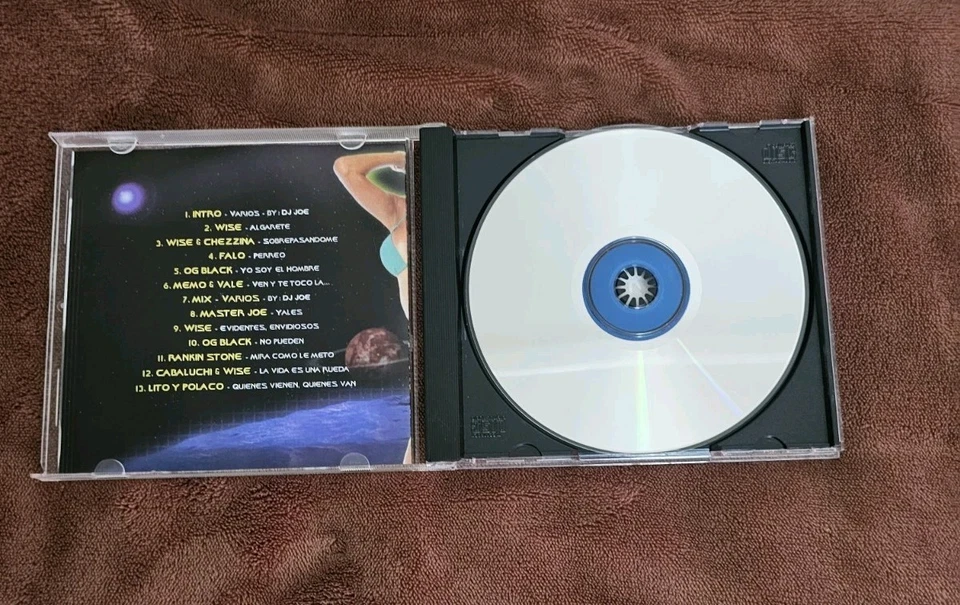 WISE DA' GANSTA – RAGGAE MOON CHEZINA, FALO, LITO Y POLACO, DJ JOE, OG BLACK CD — 第 4/4 张图片