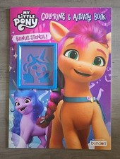 My Little Pony Coloring  Activity Book Bonus Stencil