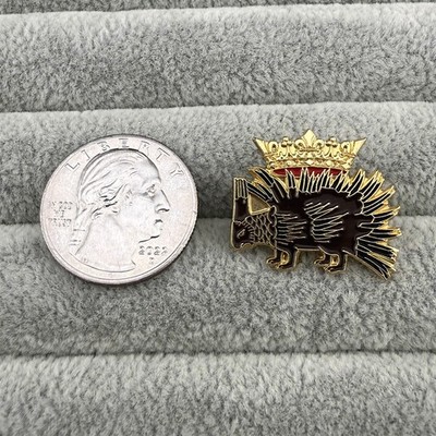 Order Of The Porcupine Medieval Chivalry France King Louis XII Pin Pinback 63625