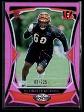 2024 Panini Certified #172 McKinnley Jackson Mirror Pink #/225