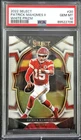 2022 Select White Prizm #20 Patrick Mahomes 6/35 - PSA 10