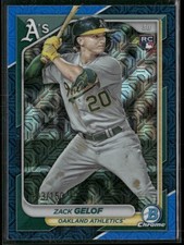 2024 Bowman Zack Gelof #14 Blue