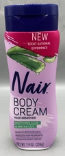 Nair Hair Remover Body Cream Soothing Aloe & Waterlilly 7.9 oz Brand NEW