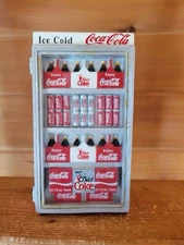 Rare Vintage Coca Cola  Bottle Vending Machine Bank Collectible rc garage