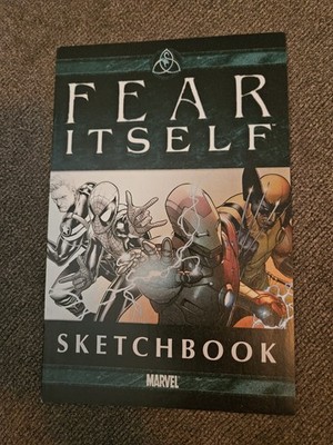 Fear Itself Sketchbook Marvel Comics 2011 X-Men Avengers Comic Book Superheroes