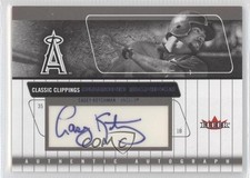 2005 Fleer Classic Clippings Diamond Signings Blue Casey Kotchman Auto 0c2
