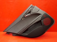 Mercedes W211 S211 E-Klasse T&uuml;rverkleidung T&uuml;rpappe hinten links Leder schwar/65