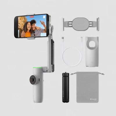 Insta360 Flow Pro Profi-Stativ-Bundle mit Magnethalterung und Tasche