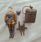GI Joe Drop Zone v1 Sky Patrol 1990 Vintage Hasbro 3.75" ARAH  Action Figure